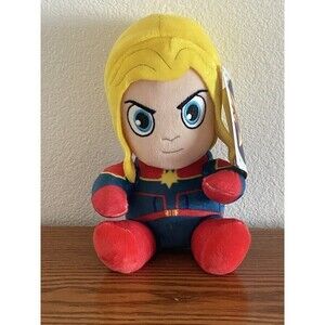 Kidrobot Marvel Phunny Captain Marvel 8 Inch Plush Figure Toy  NEW with Tags